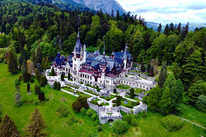 3-Castle: Peles,Bran,Rasnov,Sinaia Monastery from Brasov w pickup - Key points at a glance