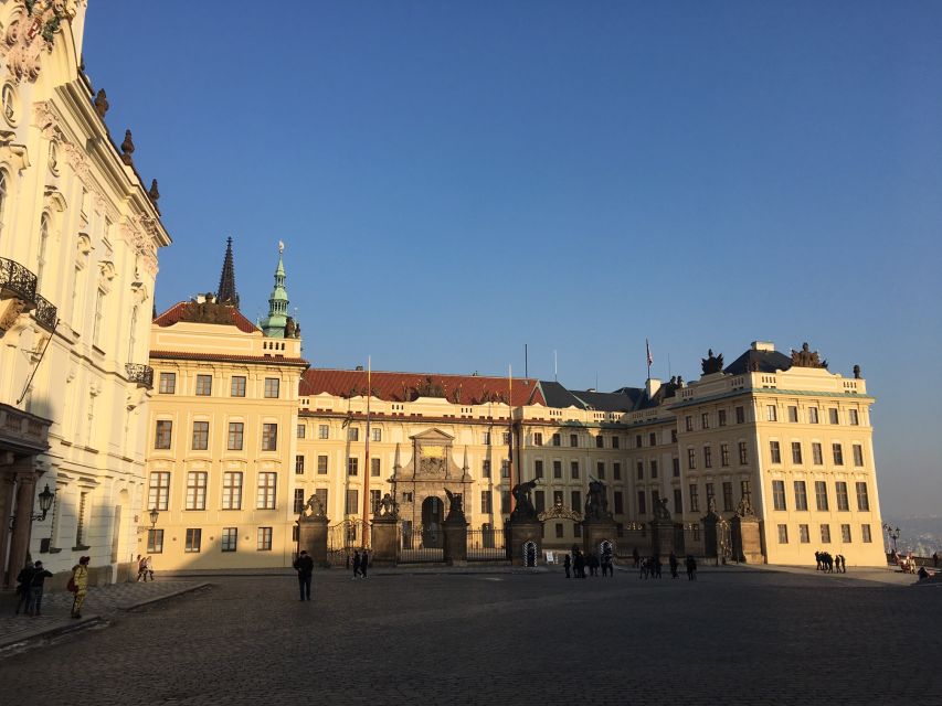 3-Hour Prague Castle & Interiors Tour - St. George’s Basilica brings a smaller scale