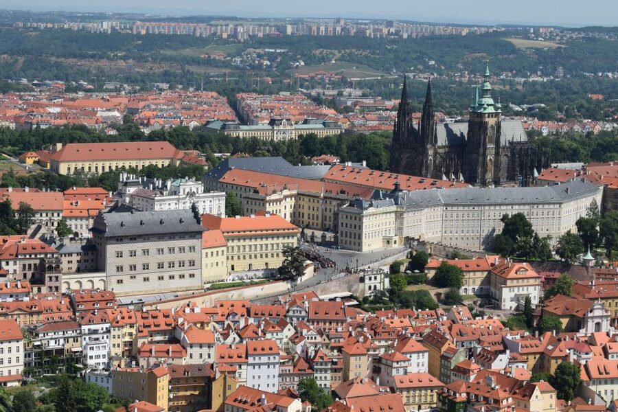3-Hour Prague Castle & Interiors Tour - The 15-minute coach ride to Prague Castle