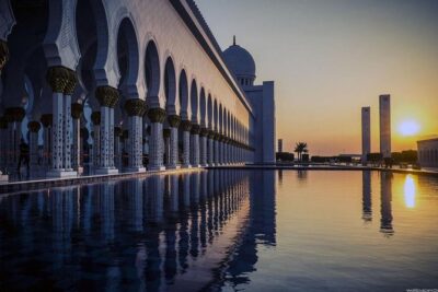 Abu Dhabi Sheikh Zayed Grand Mosque, Louvre, Qasr Al Watan Palace