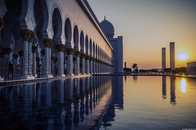 Abu Dhabi Sheikh Zayed Grand Mosque, Louvre, Qasr Al Watan Palace - Sheikh Zayed Grand Mosque: begin with the visual knockout