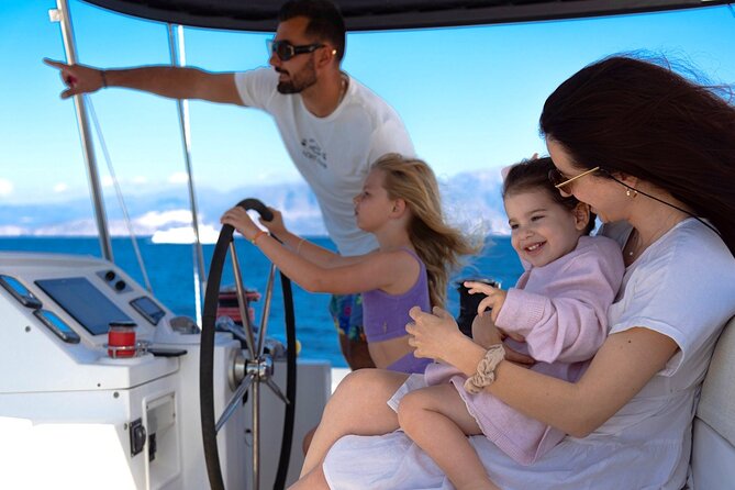 Ag. Nikolaos: Catamaran Trip with Sushi, Drinks, & Water Toys - Is this really a sailing trip?