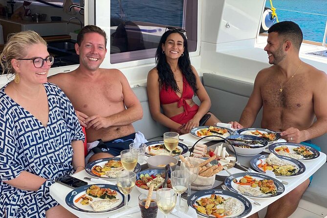 Ag. Nikolaos: Catamaran Trip with Sushi, Drinks, & Water Toys - Comfort, space, and onboard extras