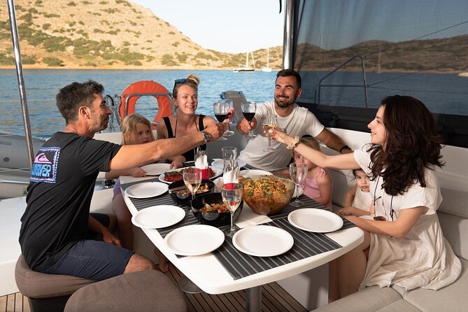 Ag. Nikolaos: Catamaran Trip with Sushi, Drinks, & Water Toys - What the $150 price really buys you