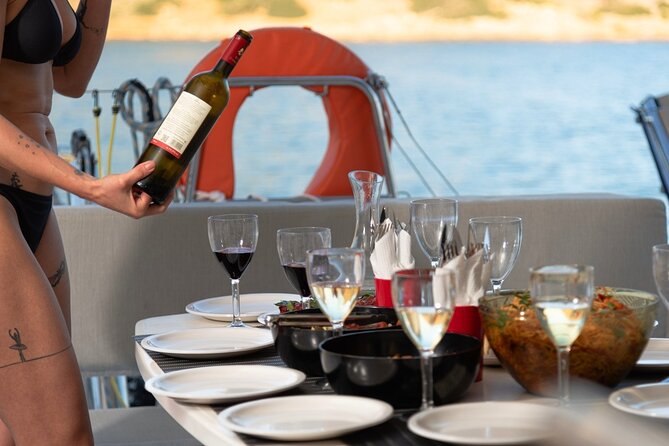 Ag. Nikolaos: Catamaran Trip with Sushi, Drinks, & Water Toys - Who will enjoy this cruise most?