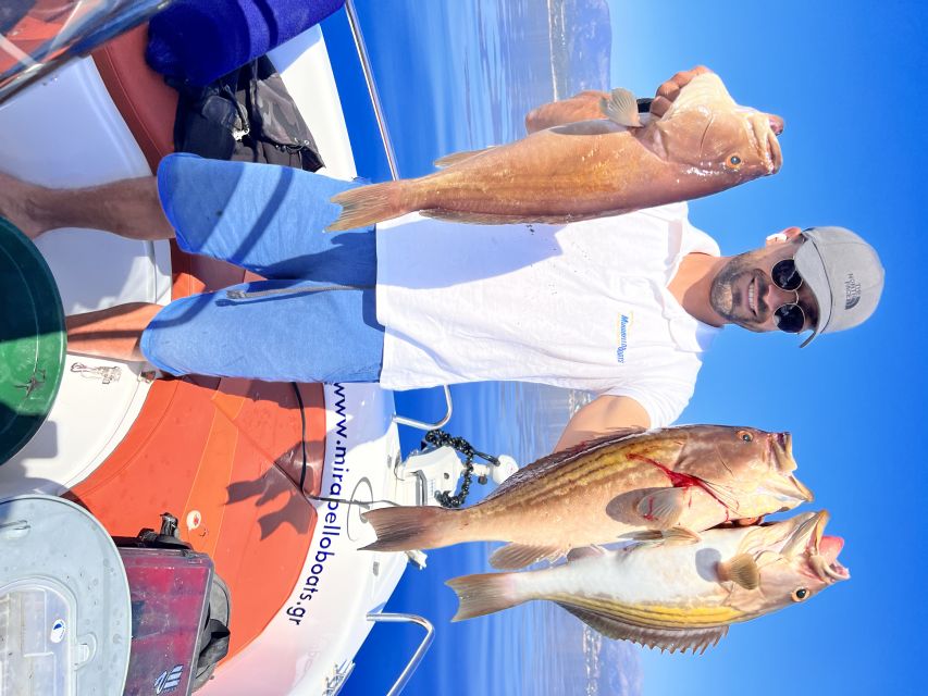 Agios Nikolaos: Mirabello Bay Fishing Trip - Spinalonga from the water