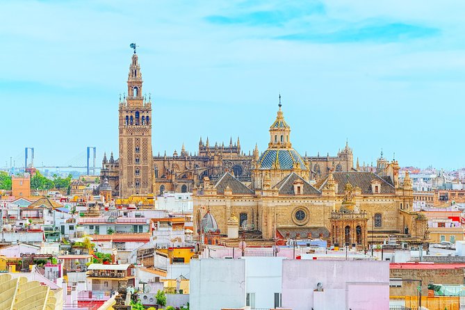 Alcazar, Cathedral and Giralda Guided Tour with Priority Tickets - The Giralda: Seville’s former minaret and best city view