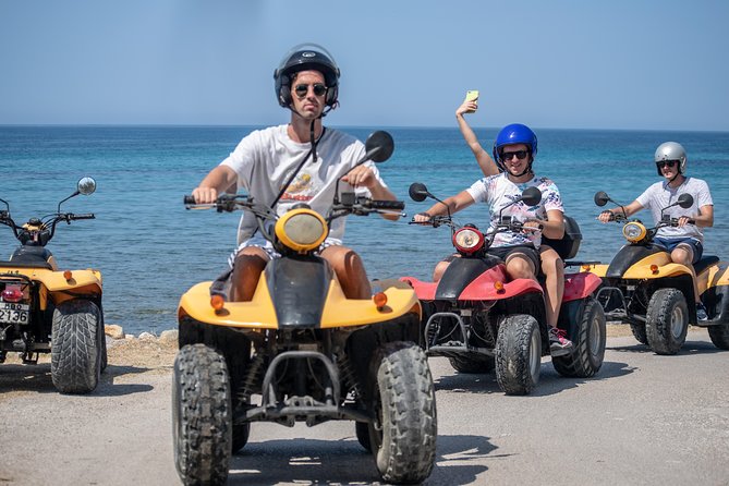 ATV Quad Guided Sightseeing/ Exploring Tour@The Pink Palace Corfu - Ano Pavliana and the 17th-century church