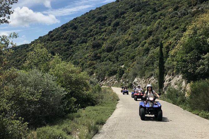 ATV Quad Guided Sightseeing/ Exploring Tour@The Pink Palace Corfu - Pentati brings the best meal of the day