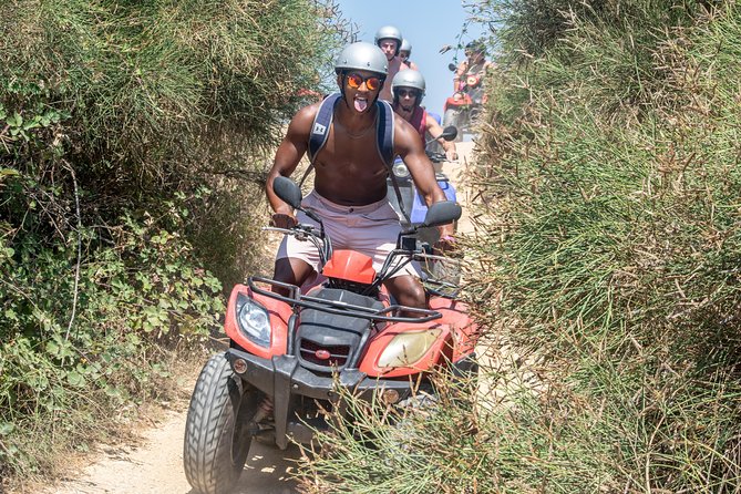 ATV Quad Guided Sightseeing/ Exploring Tour@The Pink Palace Corfu - The high viewpoint over Corfu Town