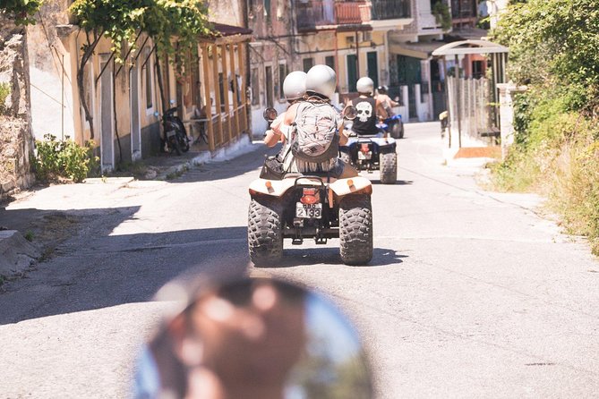 ATV Quad Guided Sightseeing/ Exploring Tour@The Pink Palace Corfu - Starting at the all-pink meeting point in Agios Gordios
