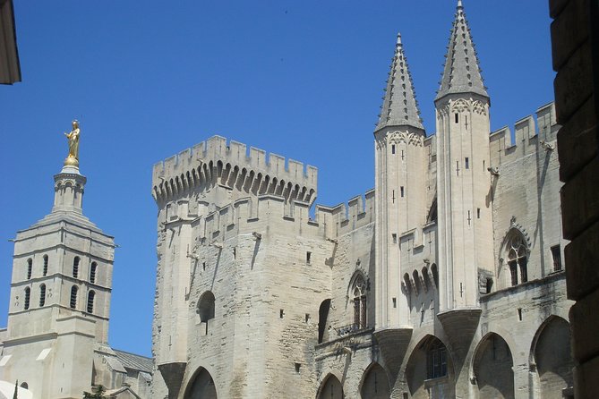 Avignon Walking Tour including Pope's Palace - Finishing with Côtes du Rhône wine