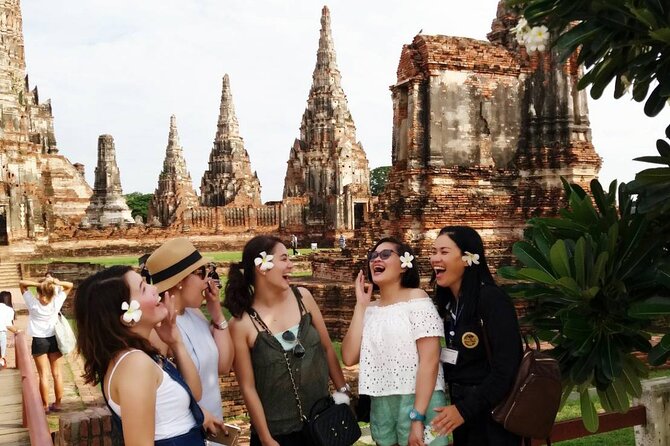 Ayutthaya Ancient Capital, Temples & Summer Palace Private Tour - Wat Yai Chai Mongkol and its victory chedi