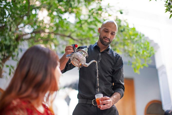 Baking Workshops at Fez Cooking School at Palais Amani - Mint tea and the final tasting