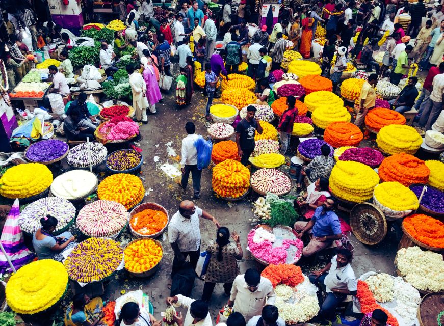 Bangalore: Walking Tour of Fort, Palaces, and Market - Masala dosa, vada, and filter coffee