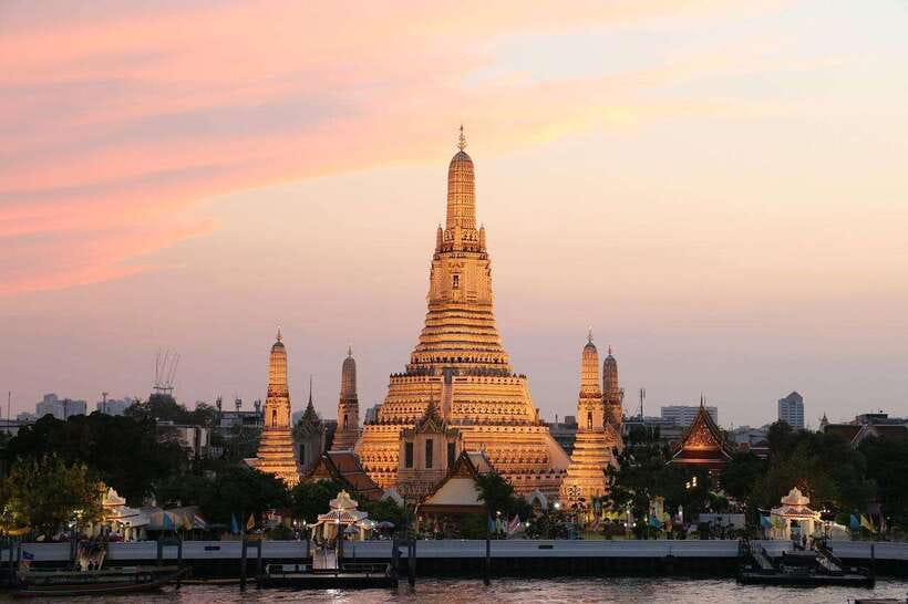 Bangkok: Grand Palace, Wat Pho, Wat Arun and Wat Sa Ket Tour - Wat Saket and the Golden Mount
