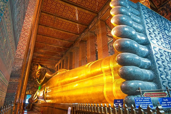 Bangkok Royal Road - Top 3 Major Monuments (Grand Palace, Wat Pho, Wat arun) - Wat Pho and the 46-meter reclining Buddha