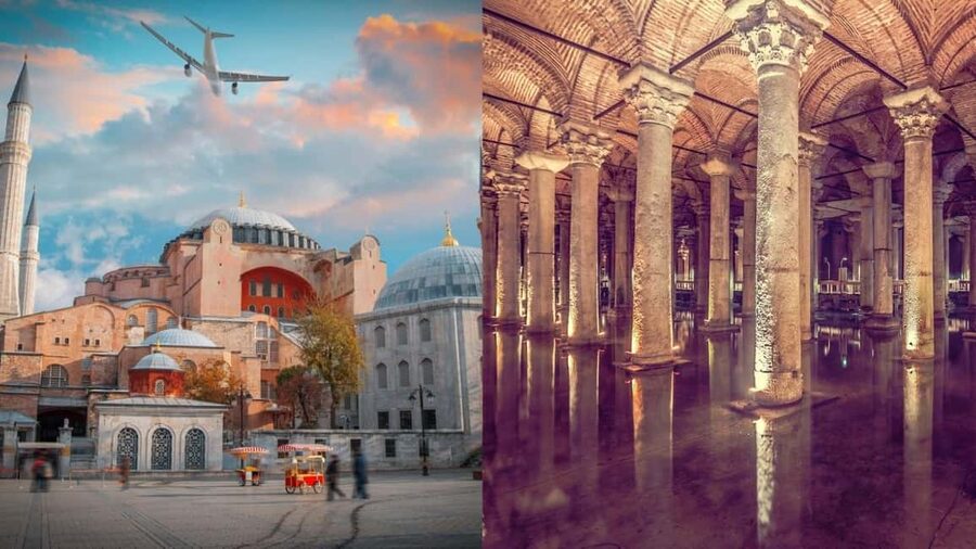 Basilica Cistern & Hagia Sophia with Optional Topkapi Palace - Hagia Sophia: grandeur with important restrictions