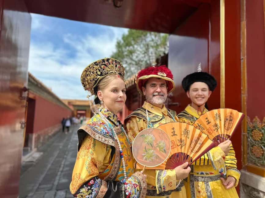 Beijing:Forbidden City Tour w/Traditional Costume Experience - Choosing the right Beijing package