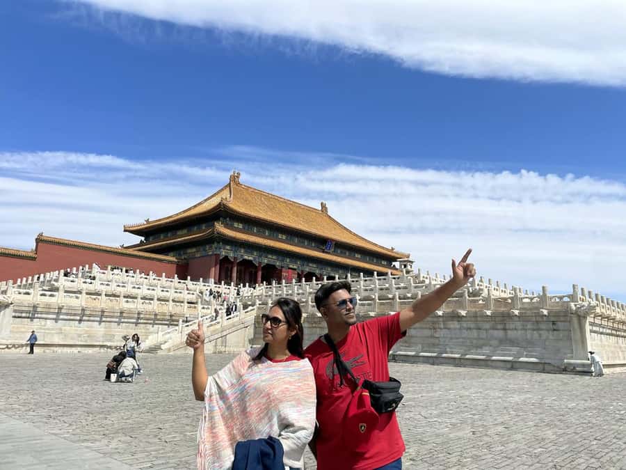 Beijing:Great Wall&Forbidden City & other scenic spot option - Entering the Forbidden City at the Meridian Gate