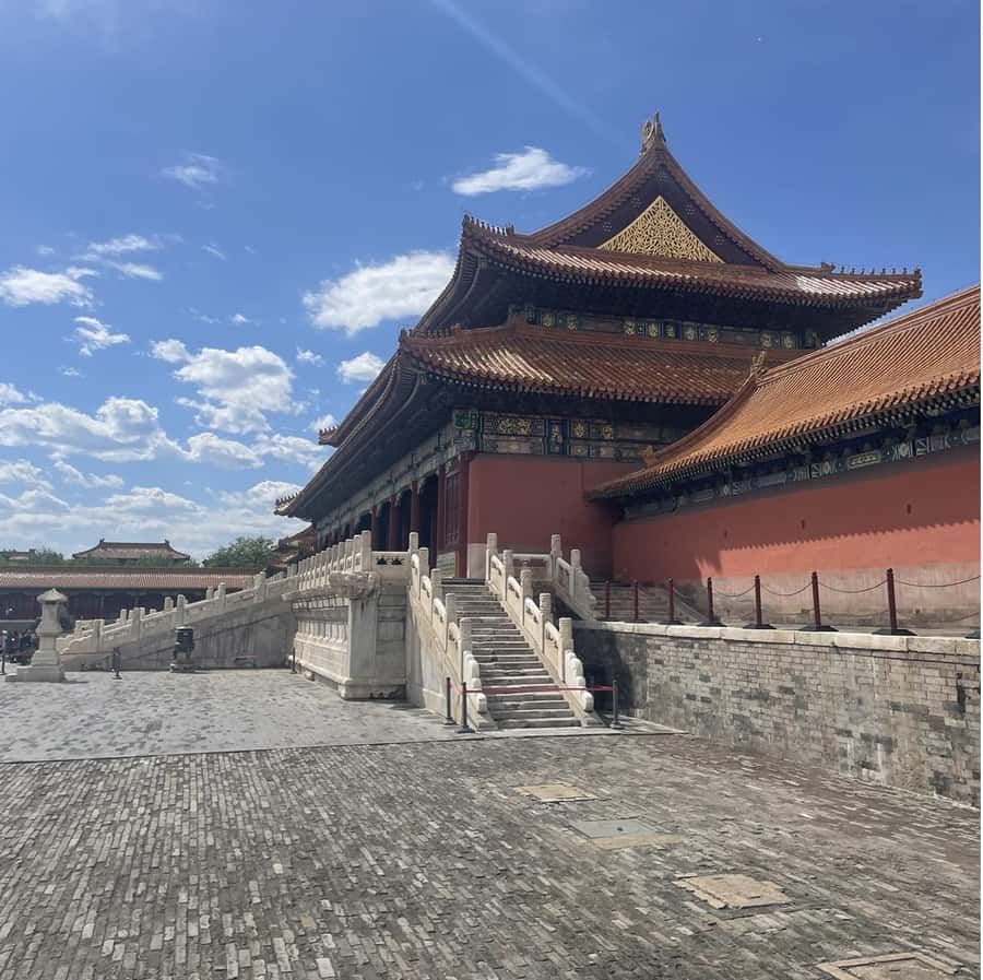 Beijing:Great Wall&Forbidden City & other scenic spot option - The three great halls and imperial ceremony