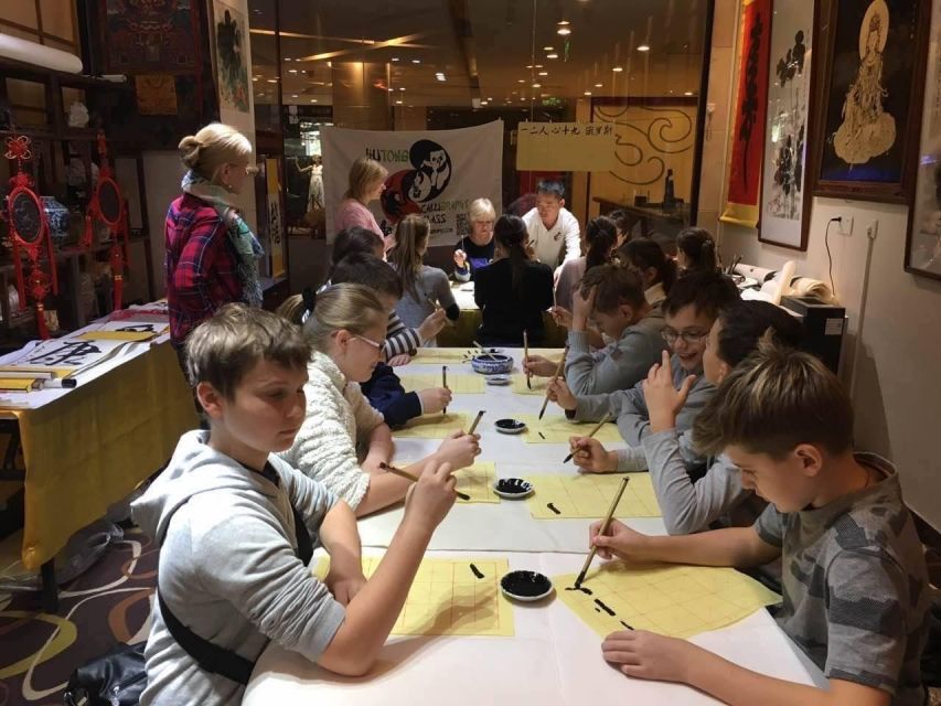 Beijing Wangfujing Calligraphy Class Nearby Forbidden City - From posture and brush control to your first character