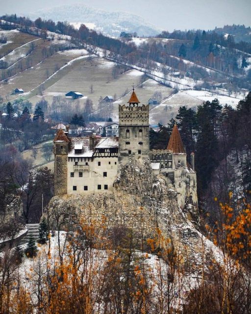 Brasov: Bran, Peles and Cantacuzino Castles Day Tour - The road between the castles