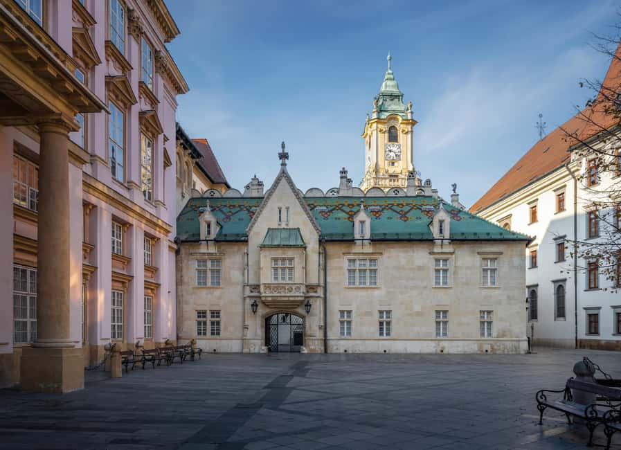 Bratislava: Winter Walk with Primate’s Palace & Local Treats - Starting beside Ganymede’s Fountain