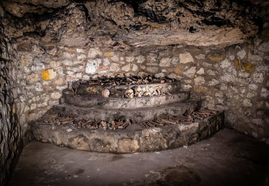 Budapest: Buda Castle Cave Tour - The first chambers: limestone shaped by nature