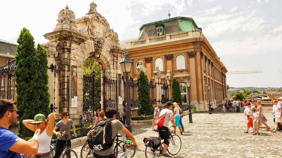 Budapest & Buda Castle e-Bike Tour with a local guide - Crossing the Danube toward Buda Castle