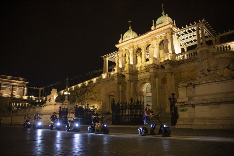 Budapest: Buda Castle E-Scooter Evening Tour - Fisherman’s Bastion and the Danube view