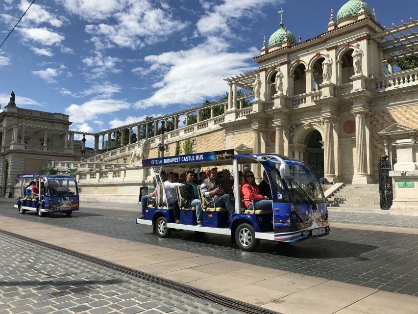 Budapest: Official Buda Castle Electric Hop-On Hop-Off Bus - Stop one: the palace and government quarter