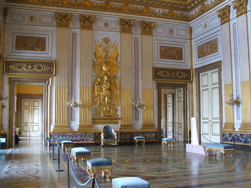 Caserta: Small-Group Royal Palace Tour - The opening view and the Palatine Chapel