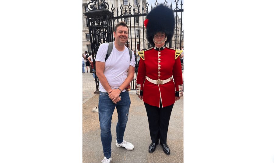 Changing of the Guard at Buckingham Palace - Meeting at the Duchy of Cornwall Office