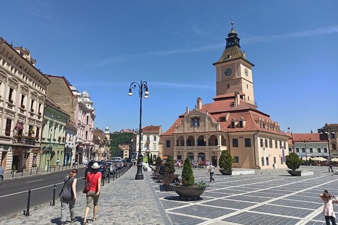 Dracula's Castle -Private Tour- with Brașov City and Peleș Castle - Brașov old town: an hour of city history