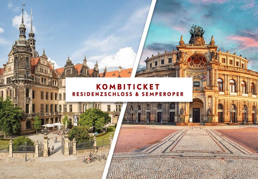 Dresden: Semperoper und Residenzschloss - How to make the two hours work