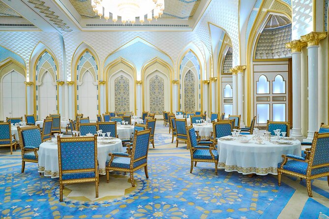 Dubai to Abu Dhabi Day Trip: Grand Mosque, Palace & Etihad Towers - Qasr Al Watan: grand rooms and government symbolism
