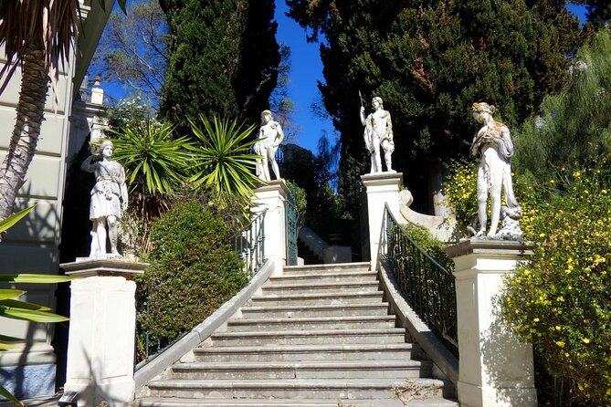 e-MTB Tour Agii Deka - Stavros Mountain - Achilleion Palace - Benitses, from fishing village to harbor stop