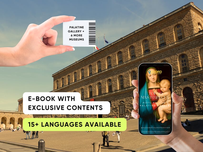 Florence: Pitti Palace 7 Museums Entrance Ticket & eBook - Starting with the Palatine Gallery