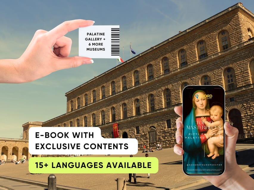 Florence: Pitti Palace 7 Museums Entrance Ticket & eBook - The Medici collection and Treasury of the Grand Dukes