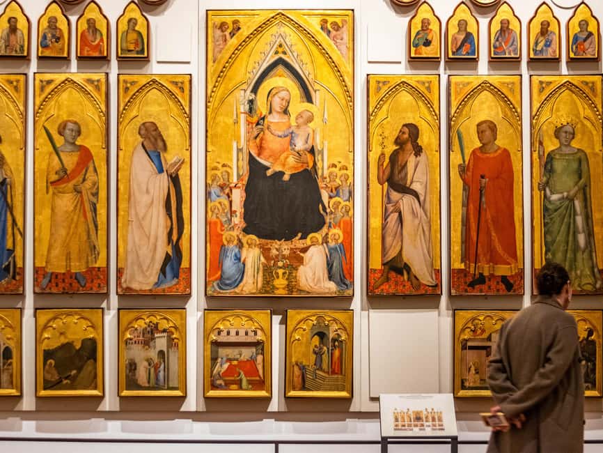 Florence: Uffizi Gallery Tour with Palazzo Vecchio Entry - The Uffizi tour, from Giotto to Michelangelo