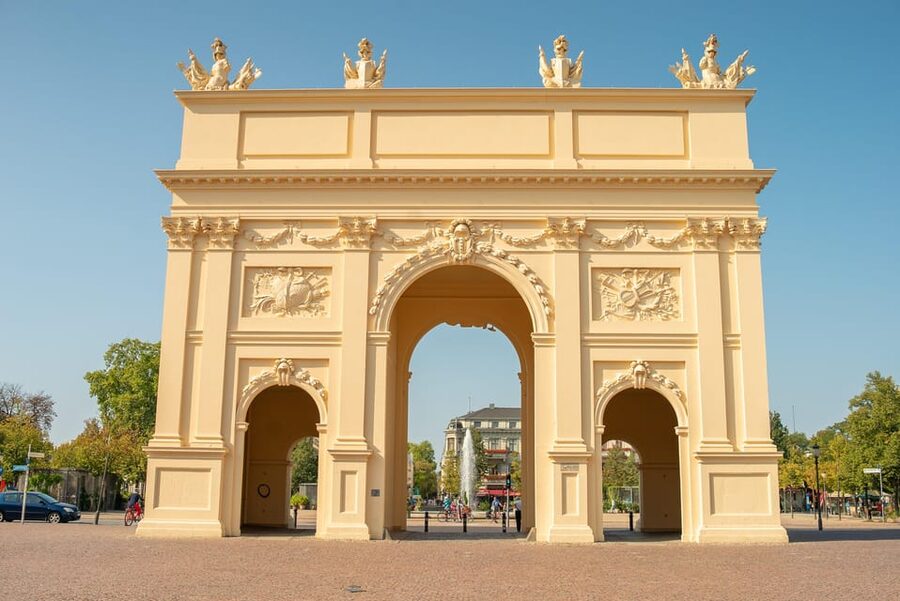 From Berlin: Gardens & Palaces of Potsdam Bike Tour - The New Palace, Chinese Tea House, and Orangerie
