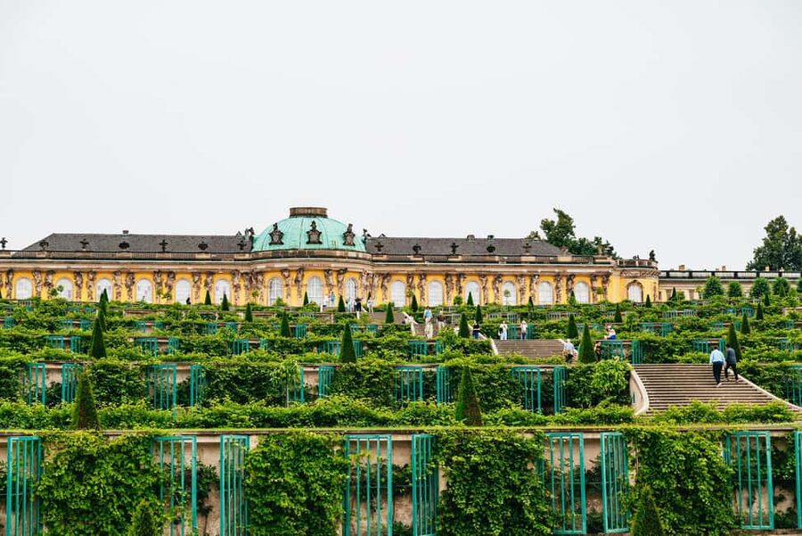 From Berlin: Potsdam and Sanssouci Palace Tour with Entry - The bus ride to Potsdam