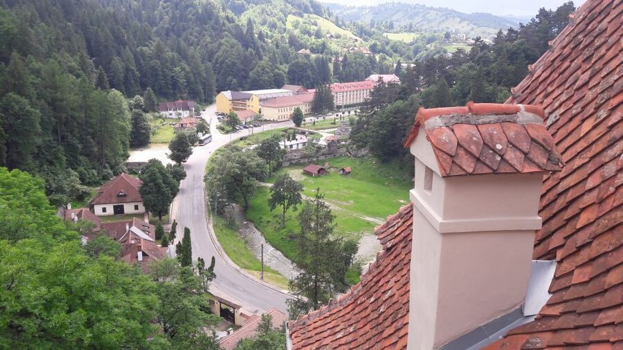 From Brasov: Peles Castle, Bran Castle & Cantacuzino Castle - Bran Castle, Dracula, and the busiest stop