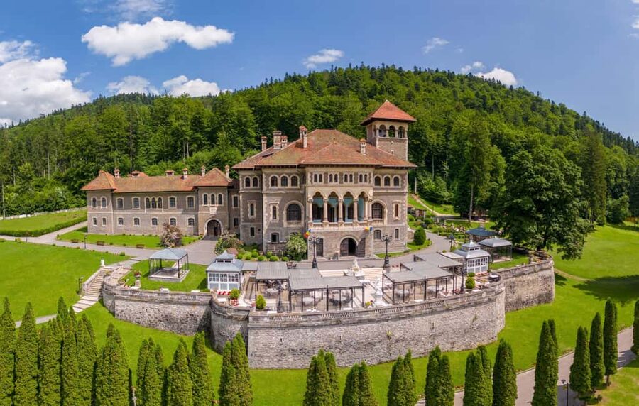 From Brasov Top Highlights Bran, Peles, Cantacuzino, Sinaia - Four landmarks, one long Carpathian day