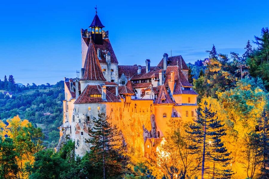 From Bucharest: Dracula, Wednesday, and Peles Castles Tour - Cantacuzino Castle and the world of Wednesday
