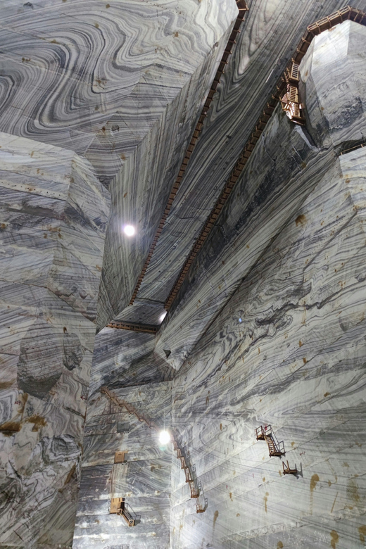 From Bucharest: Largest Salt Mine In Europe and Peles Castle - Going underground at Slănic Prahova Salt Mine
