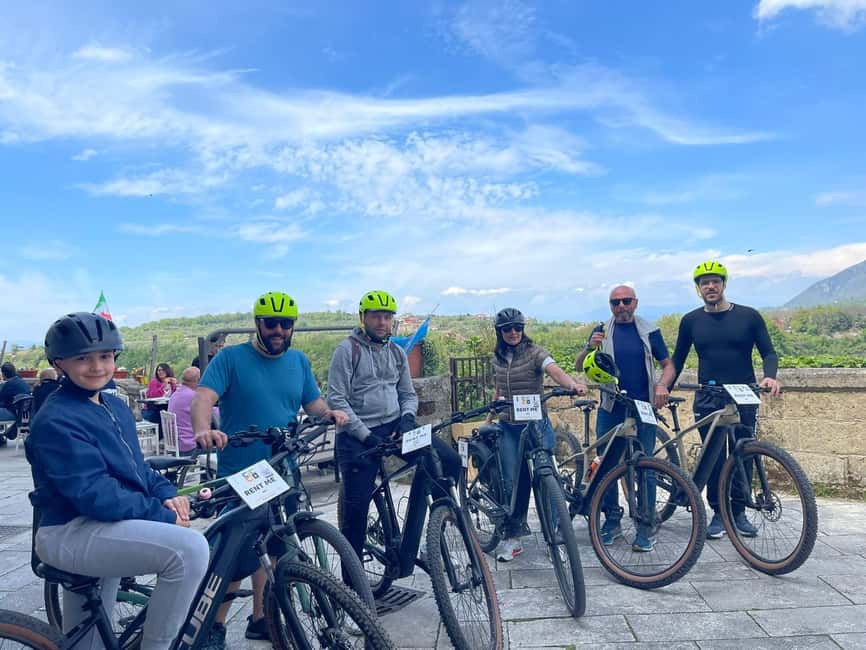 From Caserta: e-bike tour to Sant'Agata de' Goti - Along the Monte Longano cycle path