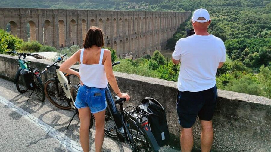 From Caserta: e-bike tour to Sant'Agata de' Goti - The return through Valle di Maddaloni
