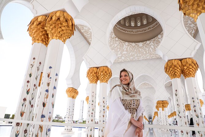 From Dubai To Abu Dhabi: Royal Palace, Grand Mosque &Etihad Tower - Qasr Al Watan shows the formal side of the UAE